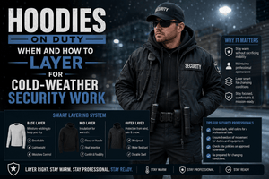 Hoodies on Duty — When and How to Layer for Cold-Weather Security Work