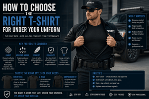 How to Choose the Right T-Shirt for Under Your Uniform