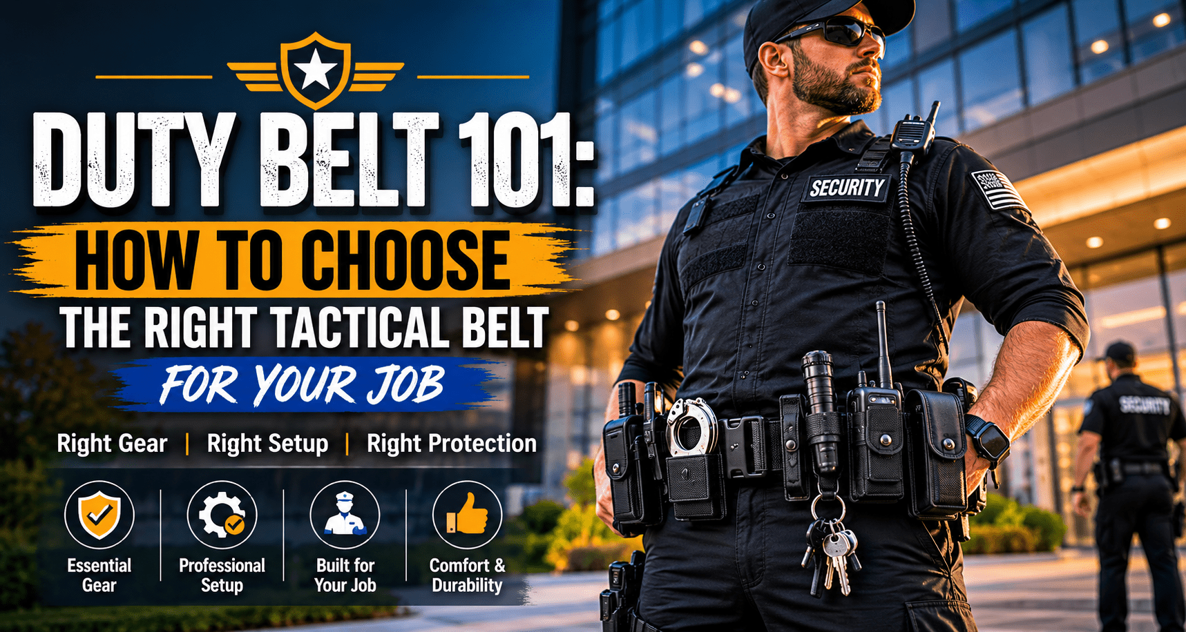 The Ultimate Duty Belt Guide for Security Professionals