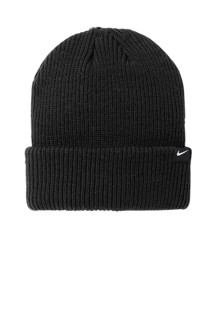 Nike Terra Rib Knit Beanie – Summit White | Recycled Eco-Friendly Street Hat