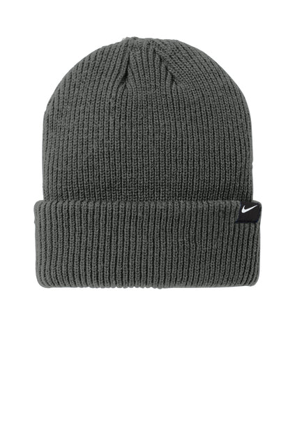 Nike Terra Rib Knit Beanie – Summit White | Recycled Eco-Friendly Street Hat