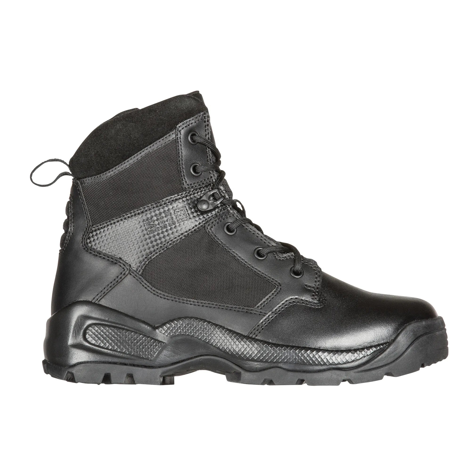 5.11 Tactical Men's Boots A.T.A.C. 2.0 6" Side Zip Desert, Ortholite Achilles Cuff - Neorom - 5.11