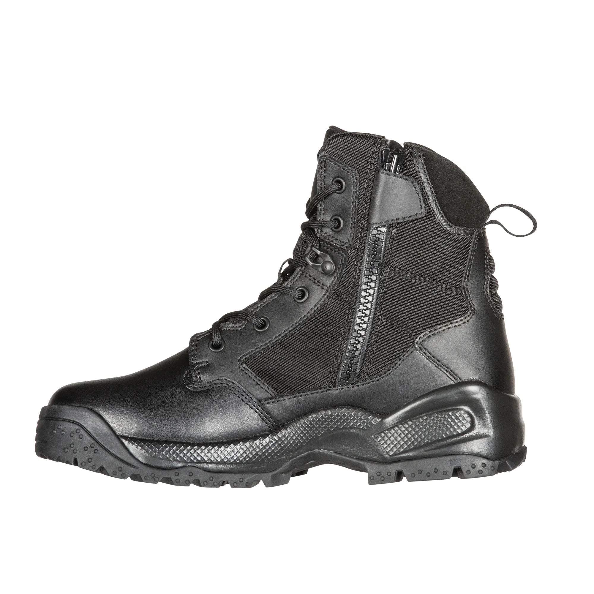 5.11 Tactical Men's Boots A.T.A.C. 2.0 6" Side Zip Desert, Ortholite Achilles Cuff - Neorom - 5.11