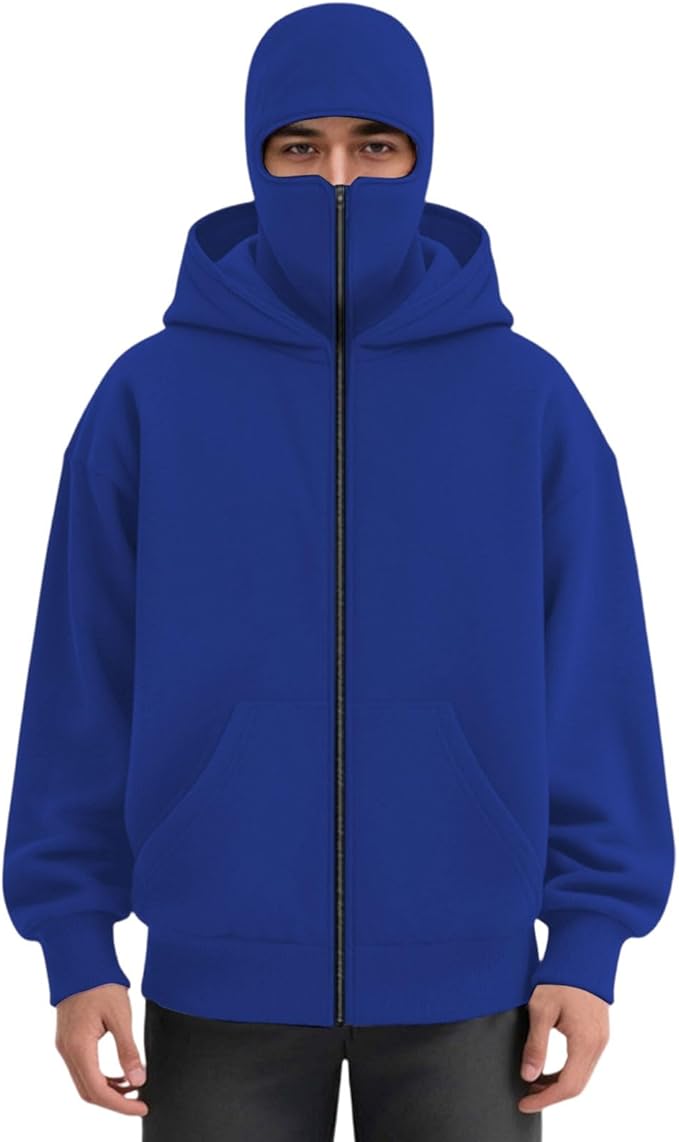 Balaclava Hoodie for Men – Windproof, Thermal, Cold-Weather Protection