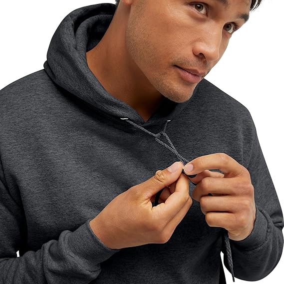 Hanes Men's Hoodie, EcoSmart Fleece Hoodie, Hooded Sweatshirt for Men