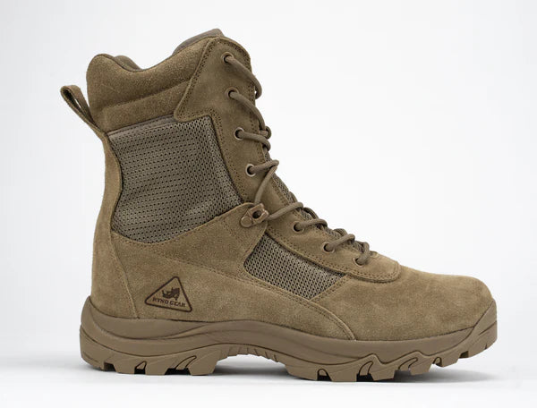 Men’s Boots Ryno Gear 8" Coolmax Tactical Combat Side Zip Boots Black (Coyote)