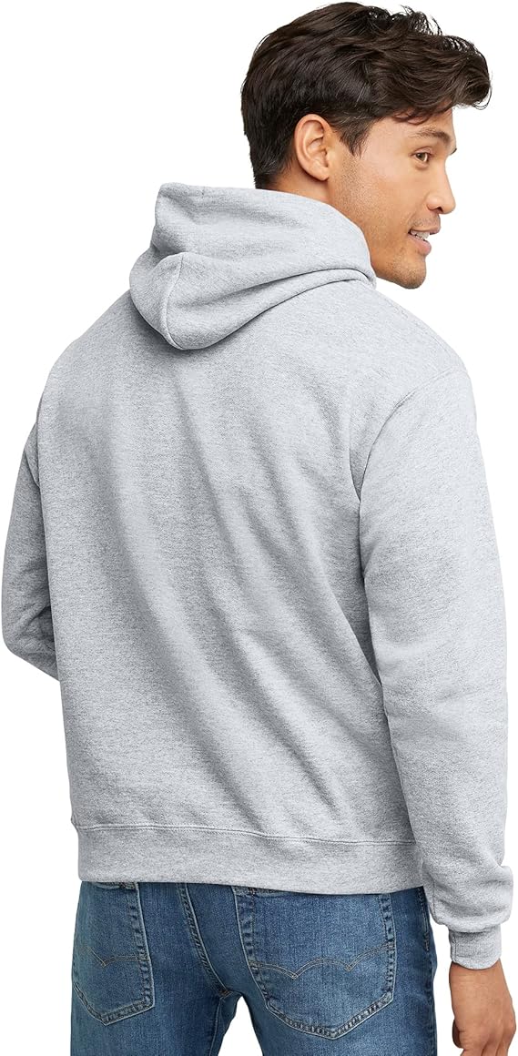Customizable Hoodie Men's Hoodie, EcoSmart Fleece Hoodie Sweatshirt for Men - Neorom - Hanes