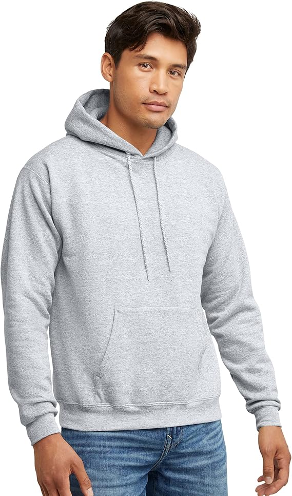 Customizable Hoodie Men's Hoodie, EcoSmart Fleece Hoodie Sweatshirt for Men - Neorom - Hanes