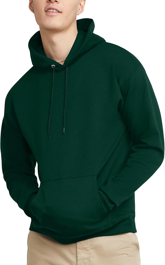 Customizable Hoodie Men's Hoodie, EcoSmart Fleece Hoodie Sweatshirt for Men - Neorom - Hanes