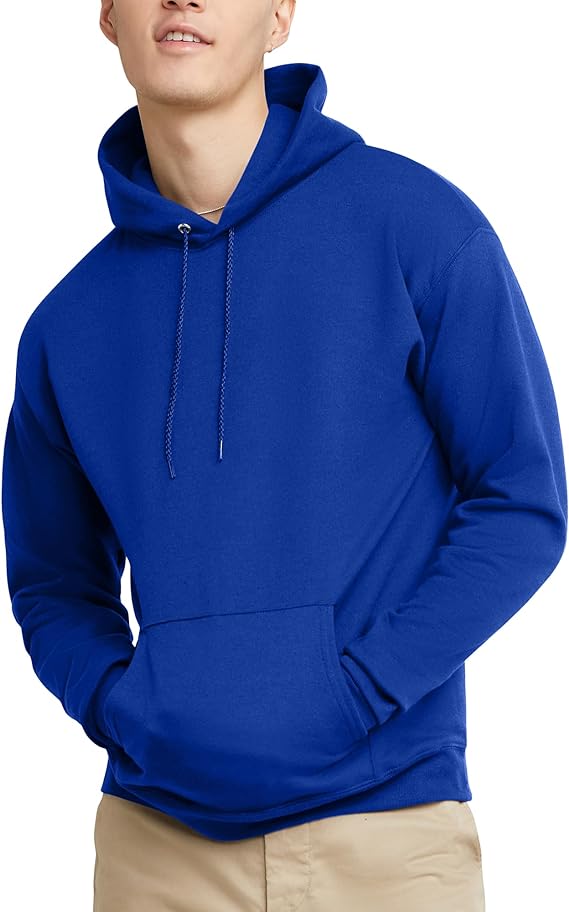 Customizable Hoodie Men's Hoodie, EcoSmart Fleece Hoodie Sweatshirt for Men - Neorom - Hanes