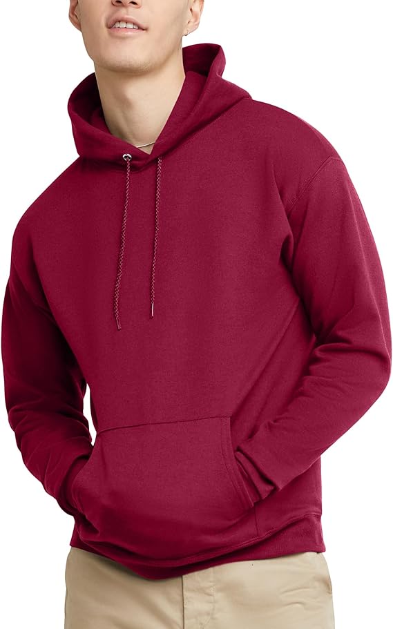 Customizable Hoodie Men's Hoodie, EcoSmart Fleece Hoodie Sweatshirt for Men - Neorom - Hanes