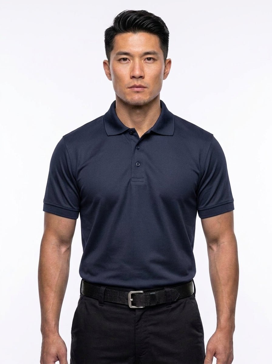 Men's 100% Polyester Tactical Performance Polo Shirt | Moisture-Wicking Duty Uniform Polo - Neorom-Neorom Tactical