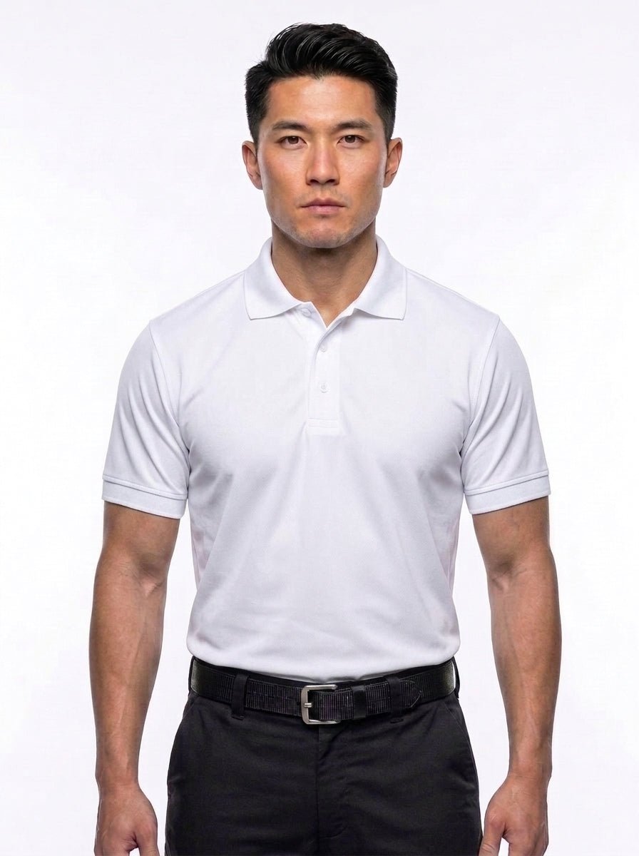 Men's 100% Polyester Tactical Performance Polo Shirt | Moisture-Wicking Duty Uniform Polo - Neorom-Neorom Tactical