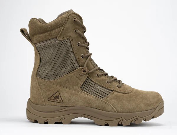 Men’s Boots Ryno Gear 8" Coolmax Tactical Combat Side Zip Boots Black (Coyote) - Neorom - RYNO GEAR