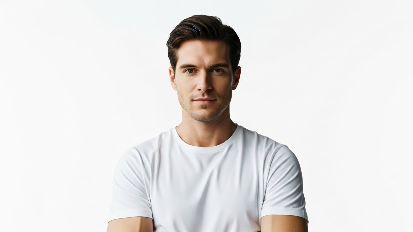 Men's Heavyweight Crewneck T-Shirt - Classic Fit, Available in Multiple Colors - Neorom - Hanes