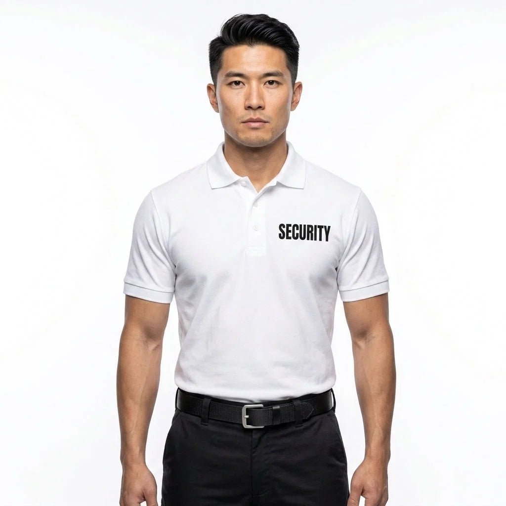 Men's Security Polyester Tactical Performance Polo Shirt | Moisture-Wicking Duty Uniform Polo - Neorom-Neorom Tactical