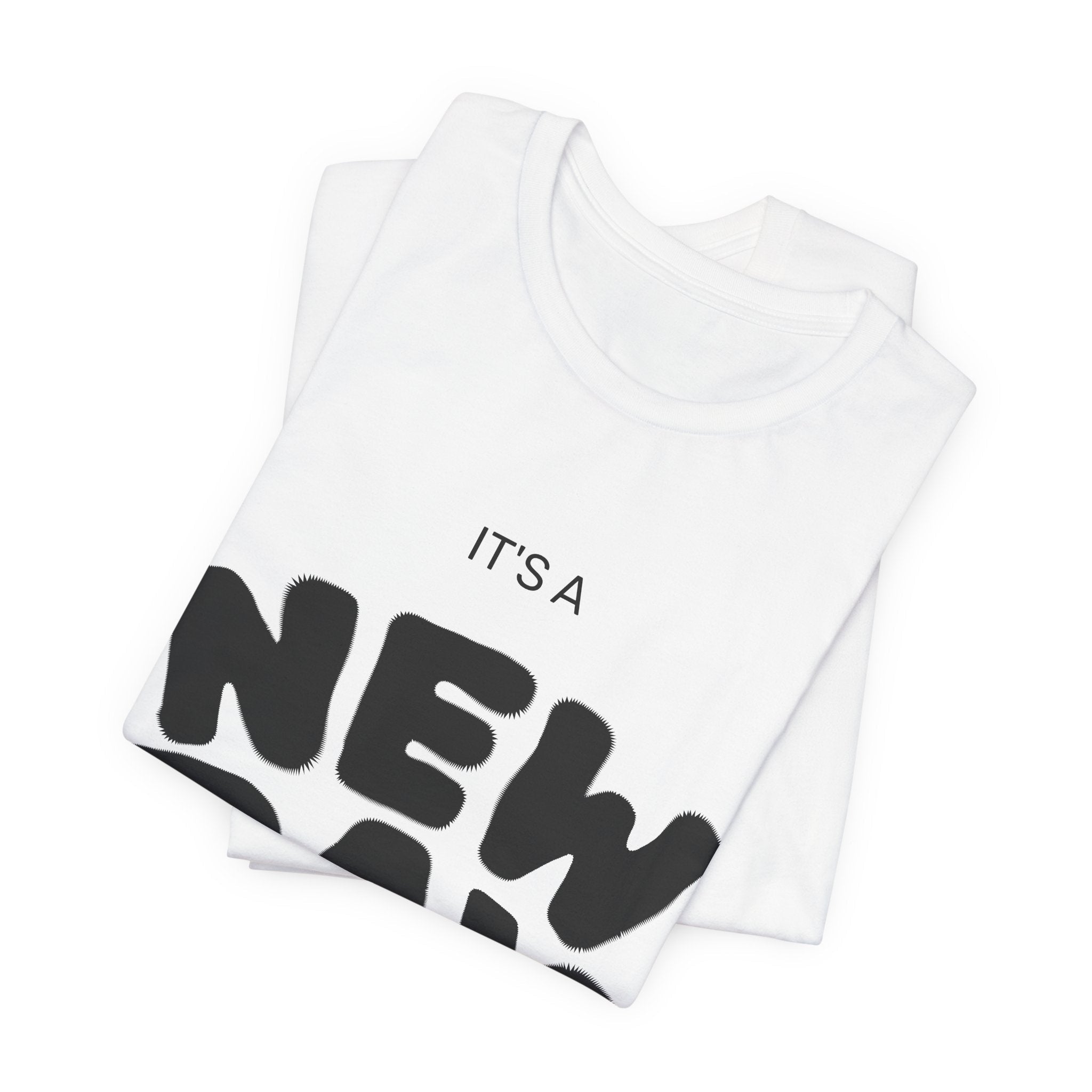 New Day Rise N' Shine T-Shirt — Positive Morning Graphic Tee - Neorom - Printify