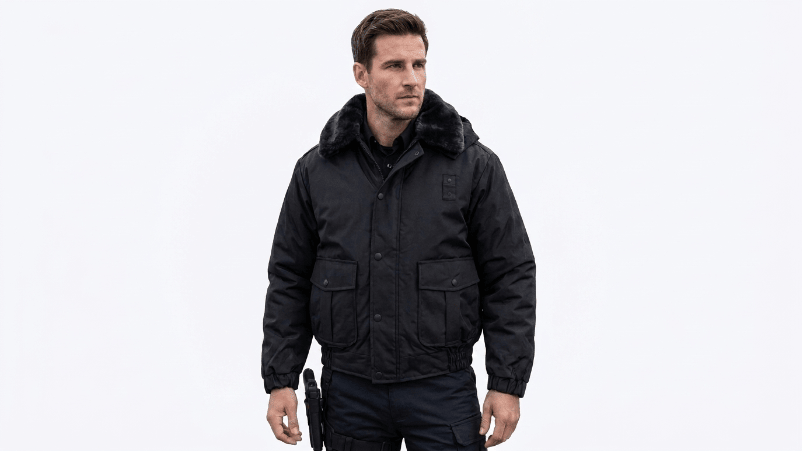 Security Bomber Jacket All Season Heavy Duty Removable Hood - Neorom-Neorom Tactical
