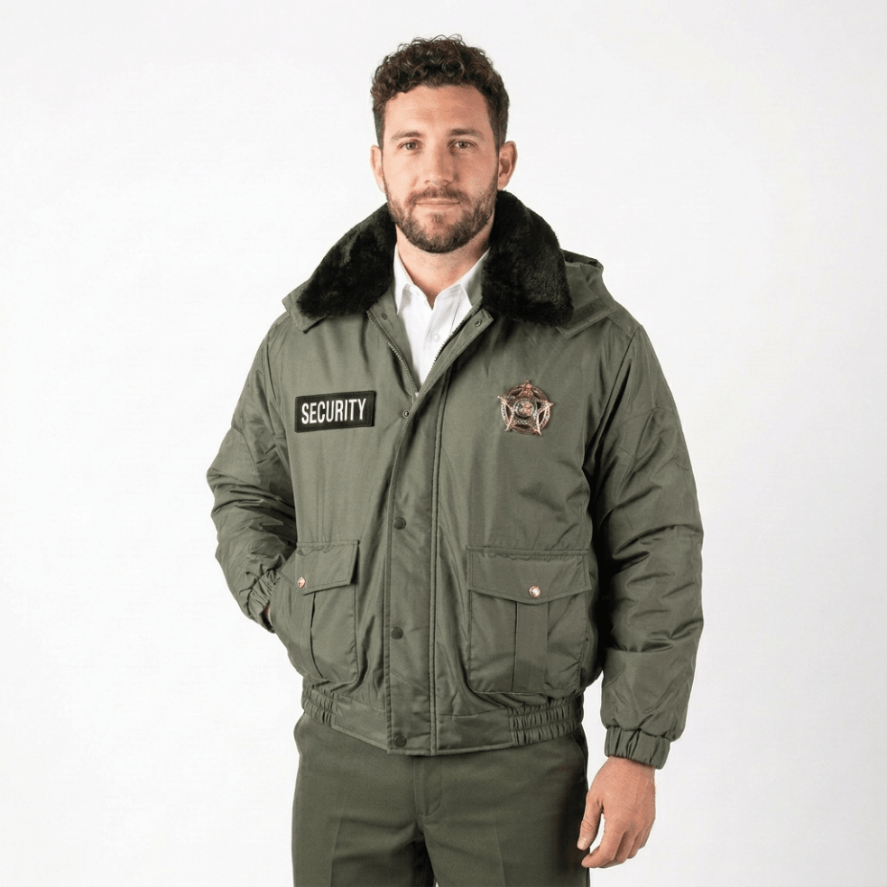 Security Bomber Jacket All Season Heavy Duty Removable Hood - Neorom-Neorom Tactical