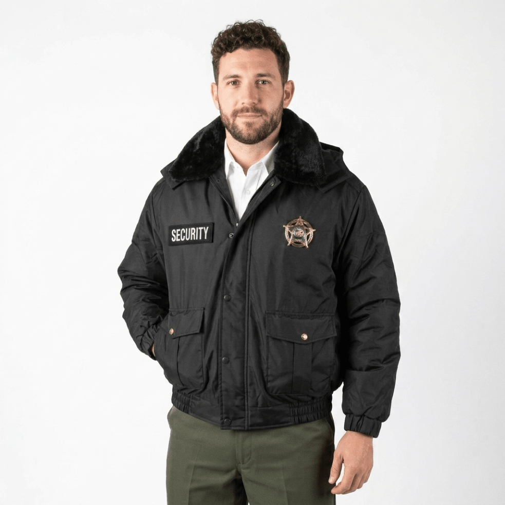 Security Bomber Jacket All Season Heavy Duty Removable Hood - Neorom-Neorom Tactical