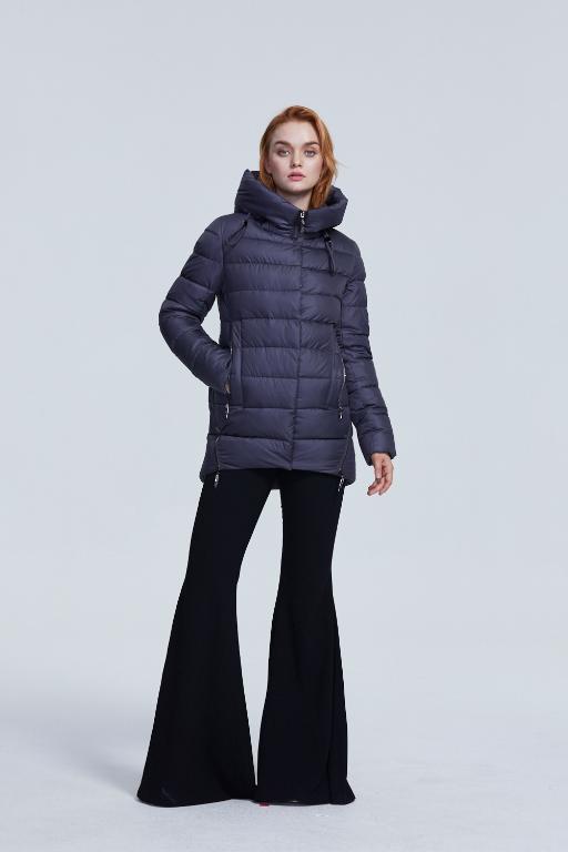 Women warm hooded winter coat women jacket casual parkas jacket - Neorom - Jade