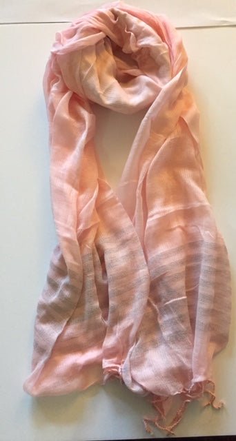 Women's Handloom Scarf - Pink Color From RSV Global Inc - Neorom - Green Mango