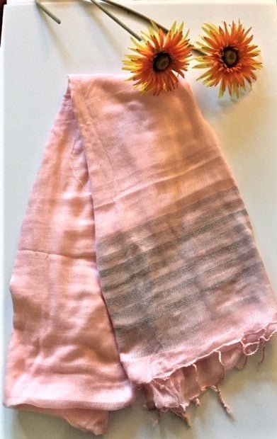 Women's Handloom Scarf - Pink Color From RSV Global Inc - Neorom - Green Mango